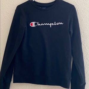 Champion black sweatshirt
